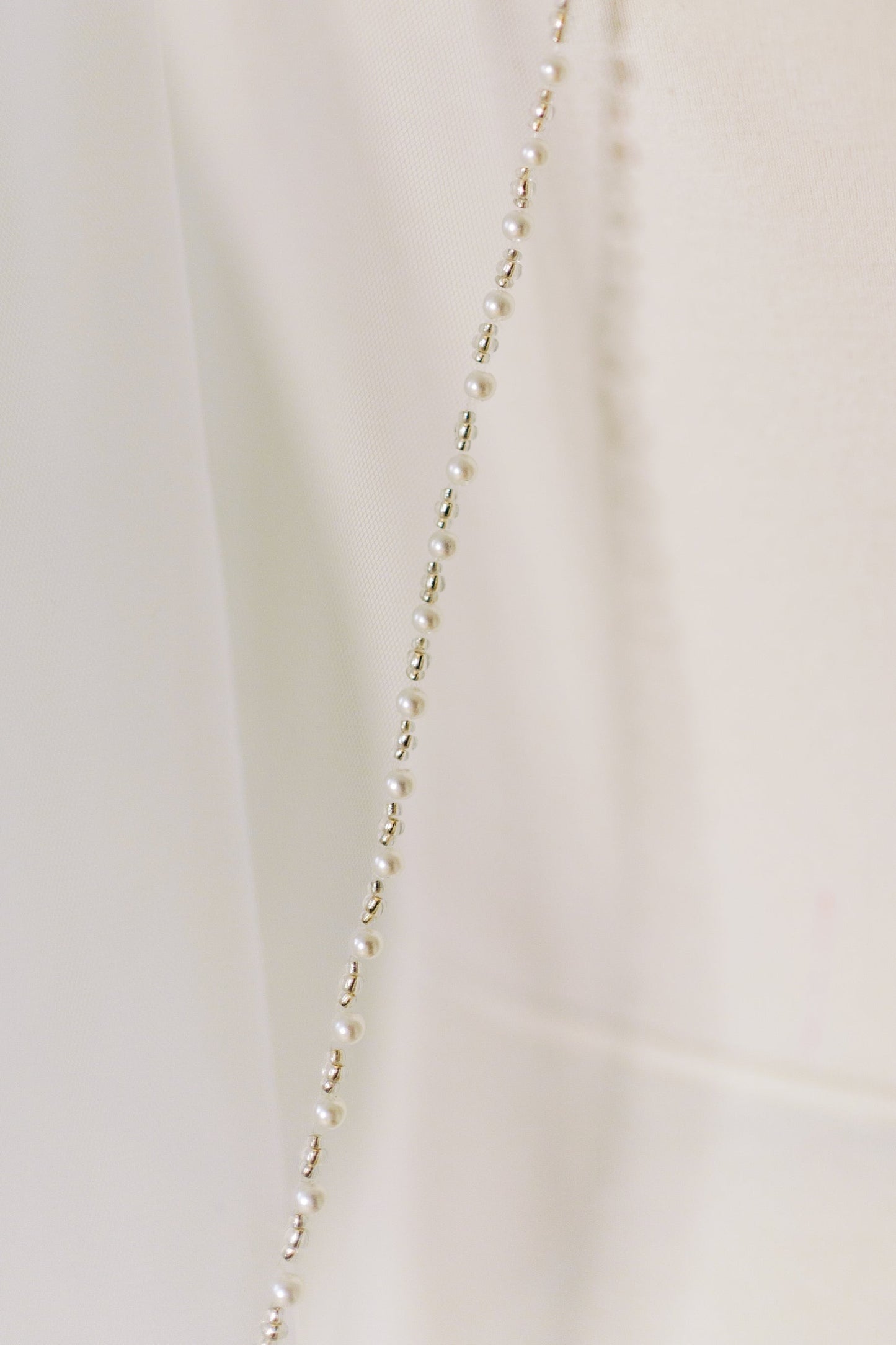 Estella Beaded Edge Veil with Comb