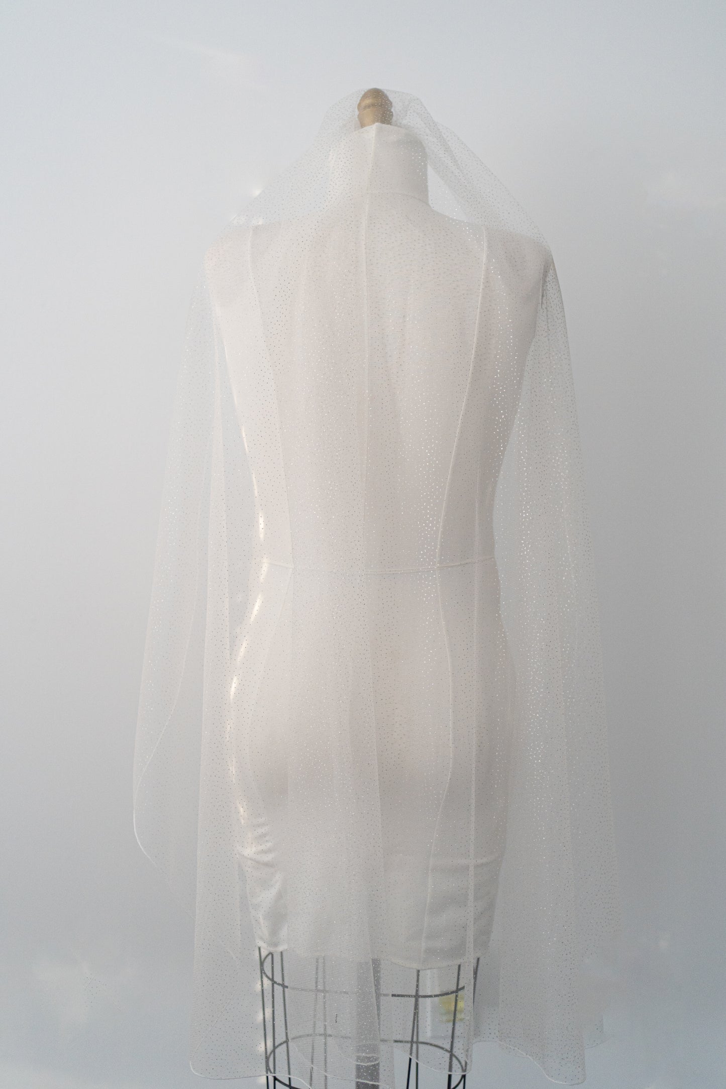 Eliza Glitter Veil with Comb