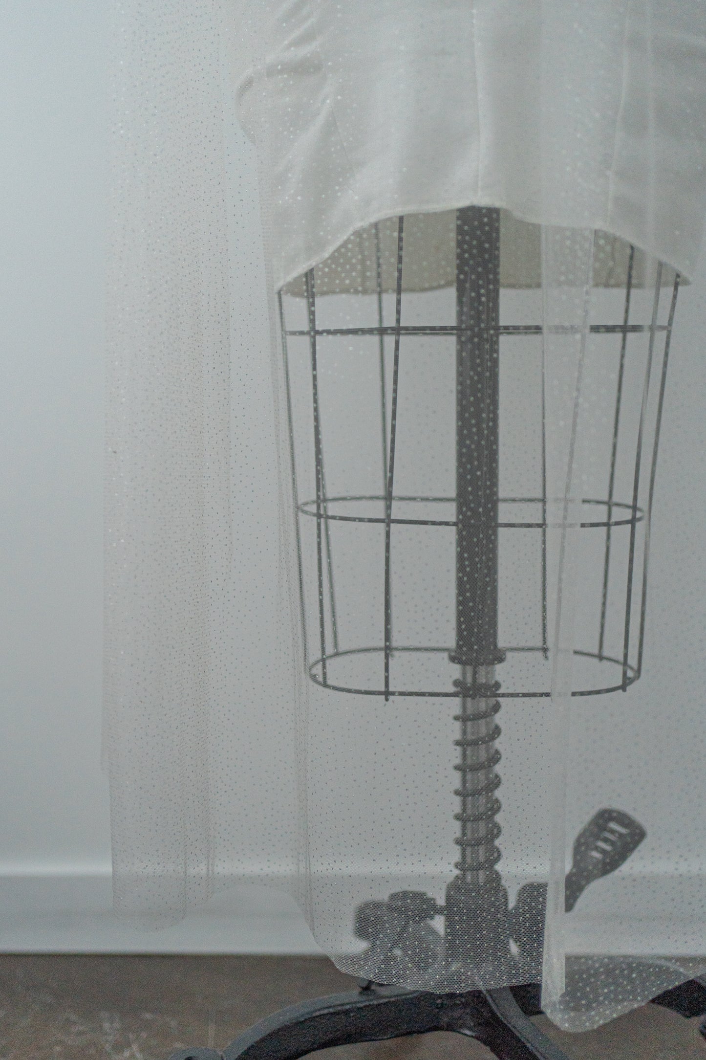 Eliza Glitter Veil with Comb