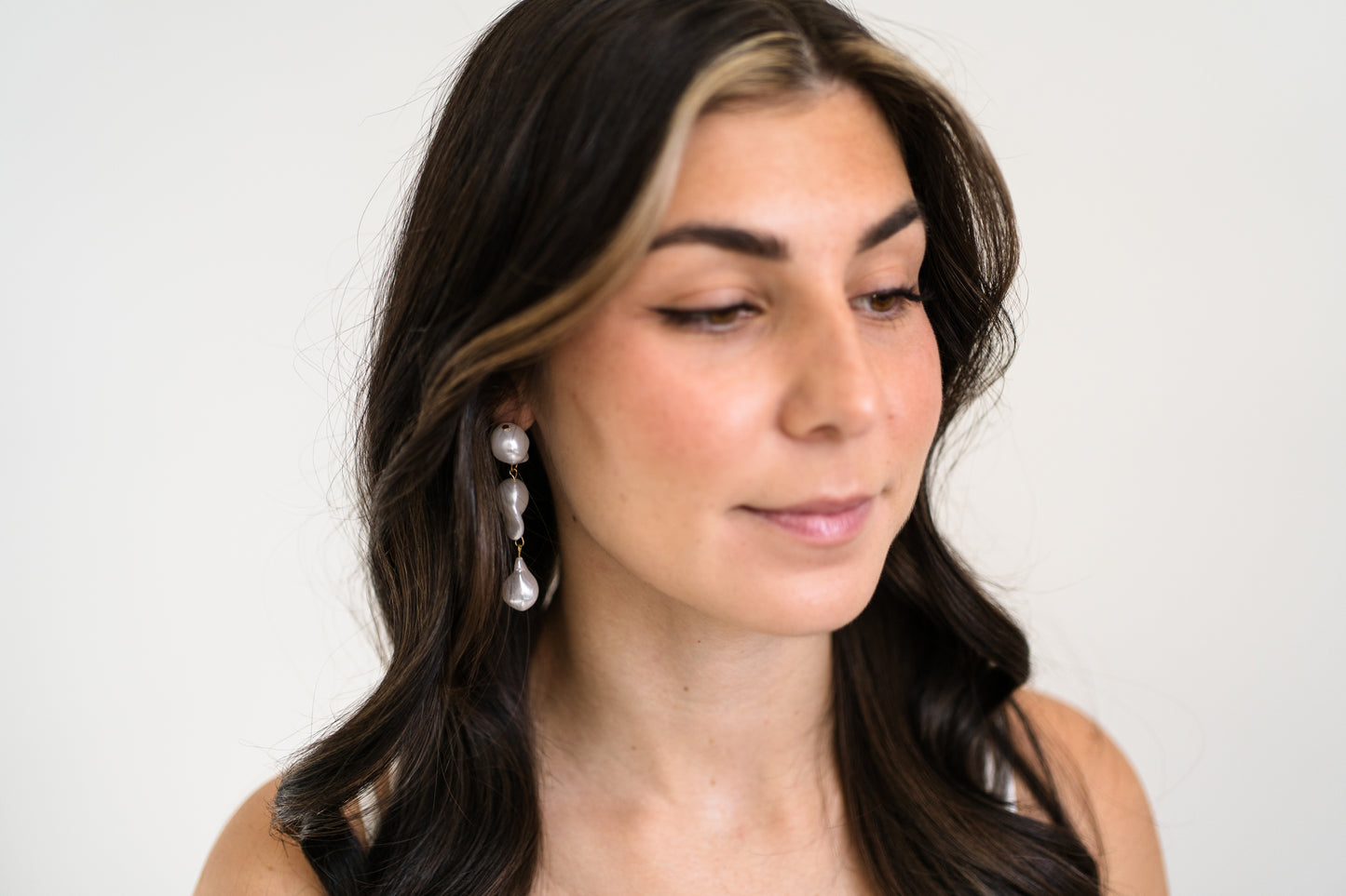 Alessia Pearl Drop Earrings
