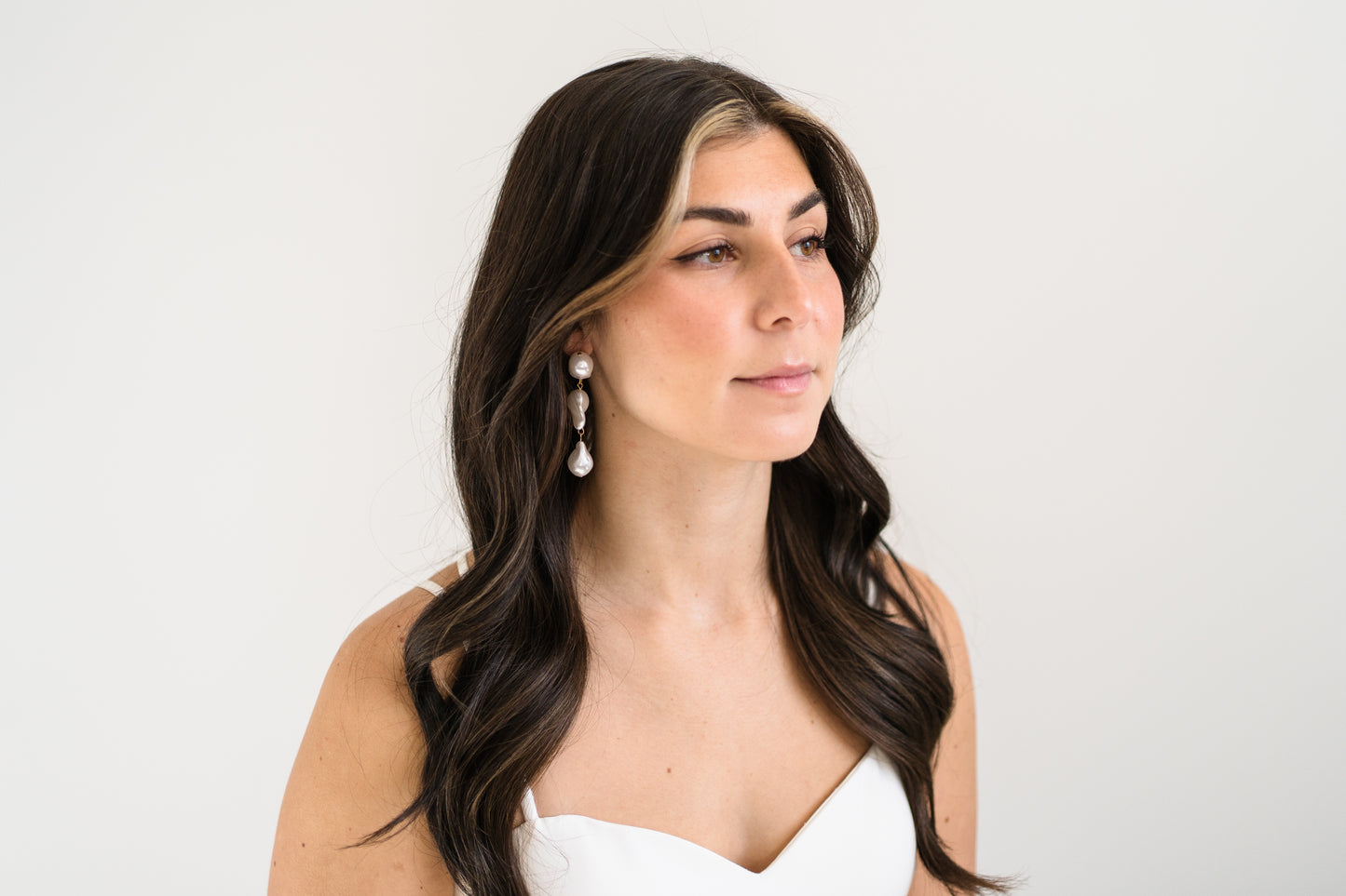 Alessia Pearl Drop Earrings