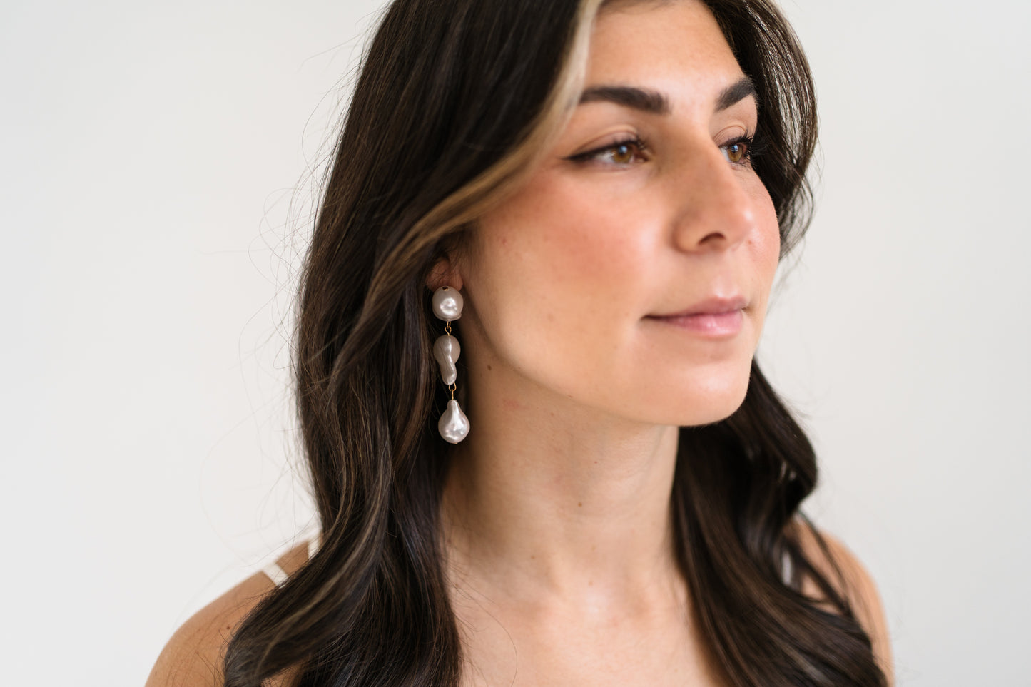 Alessia Pearl Drop Earrings