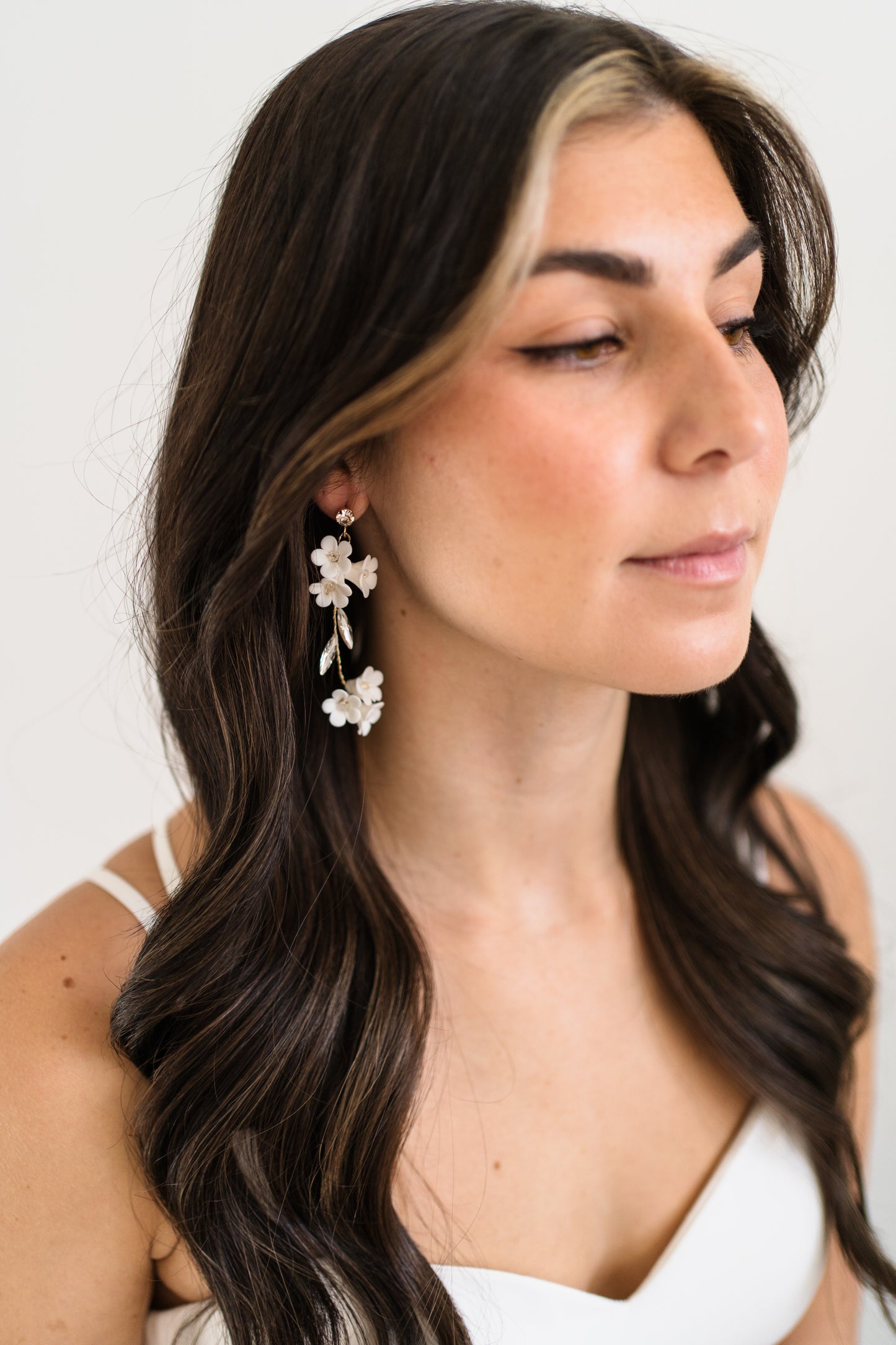 Fiorella Porcelain Earrings