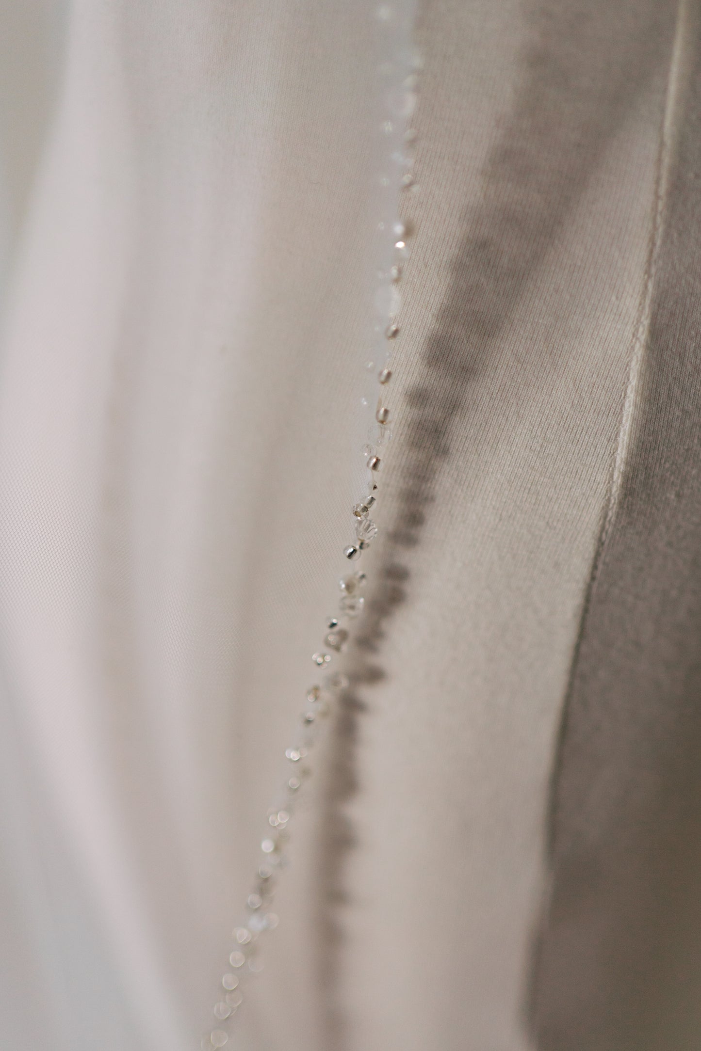 Margot Beaded Edge Veil with Comb