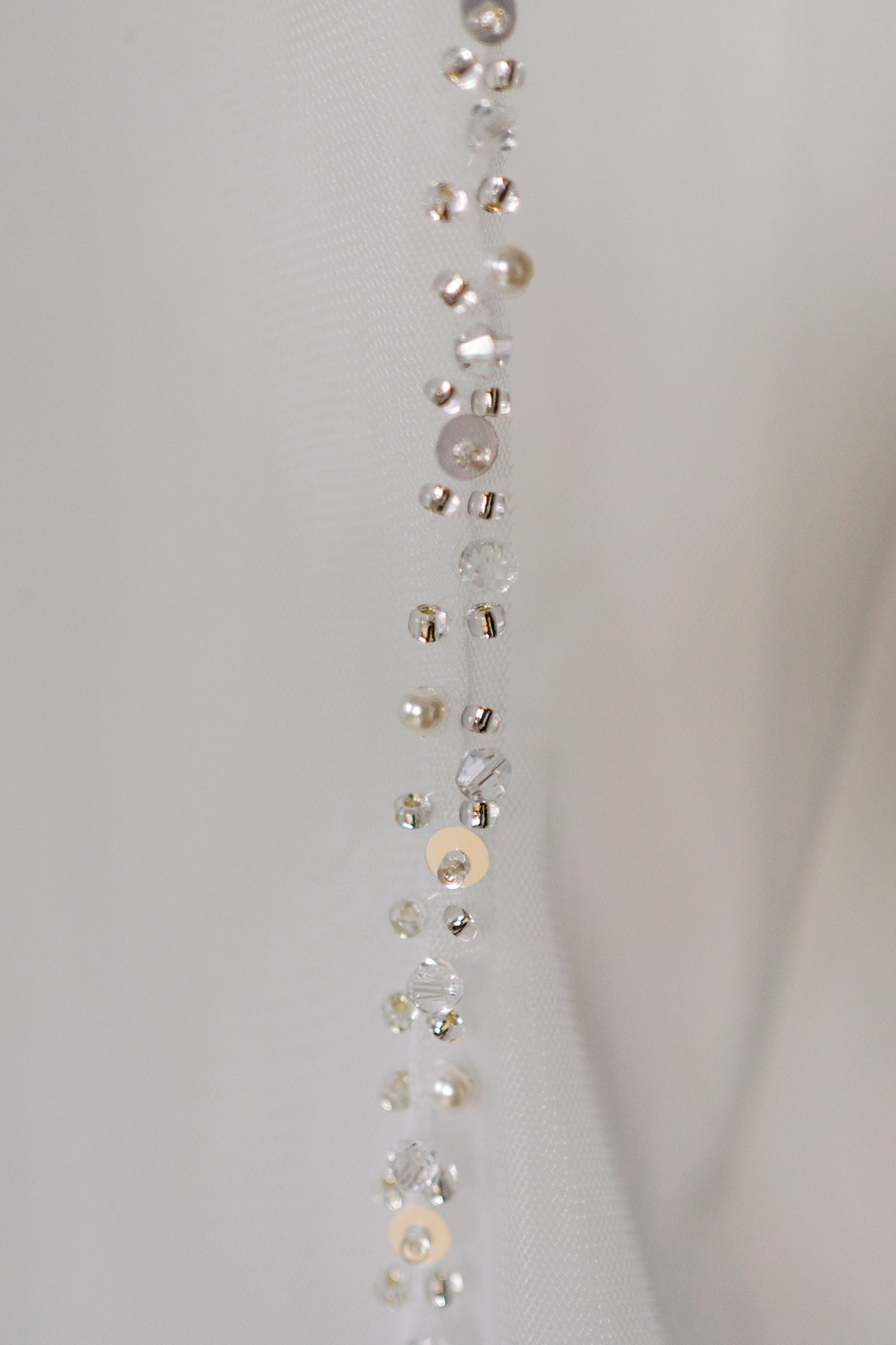 Margot Beaded Edge Veil with Comb