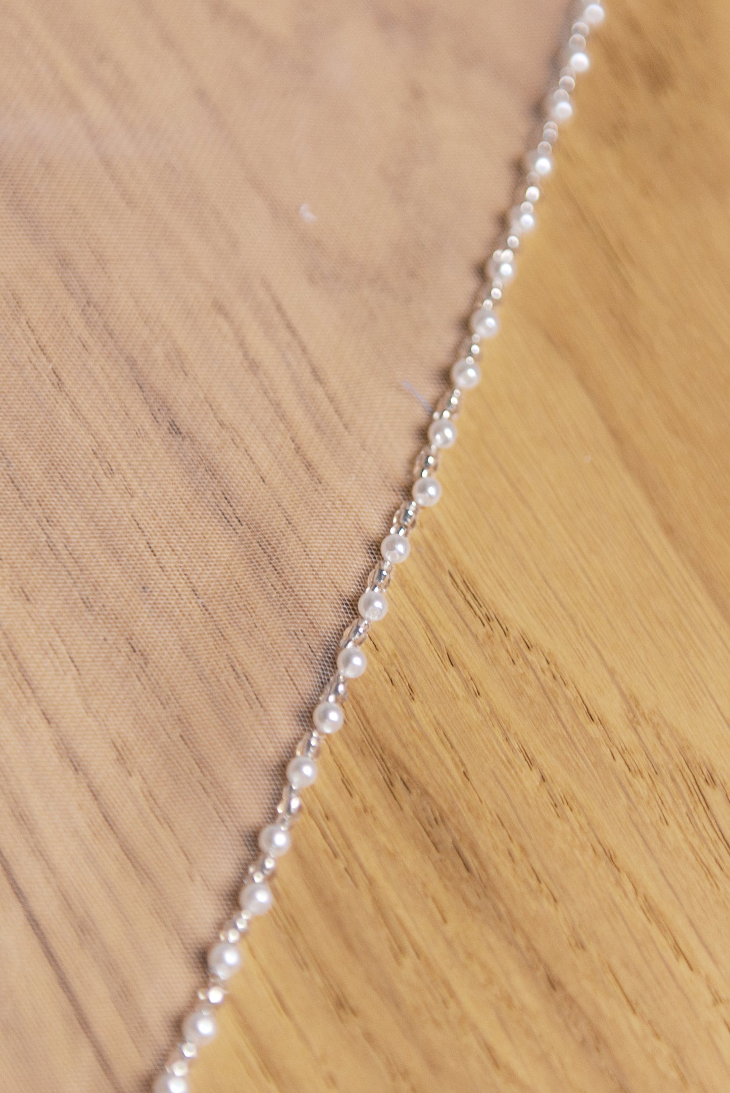 Estella Beaded Edge Veil with Comb