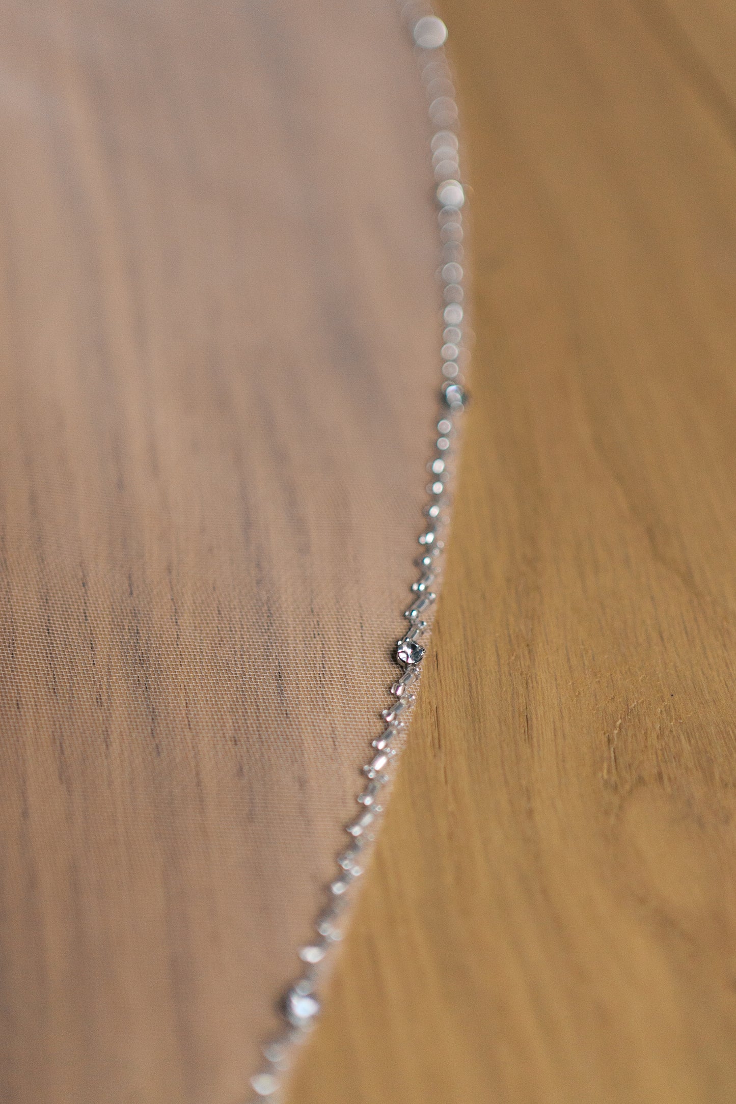 Marina Beaded Edge Veil with Comb