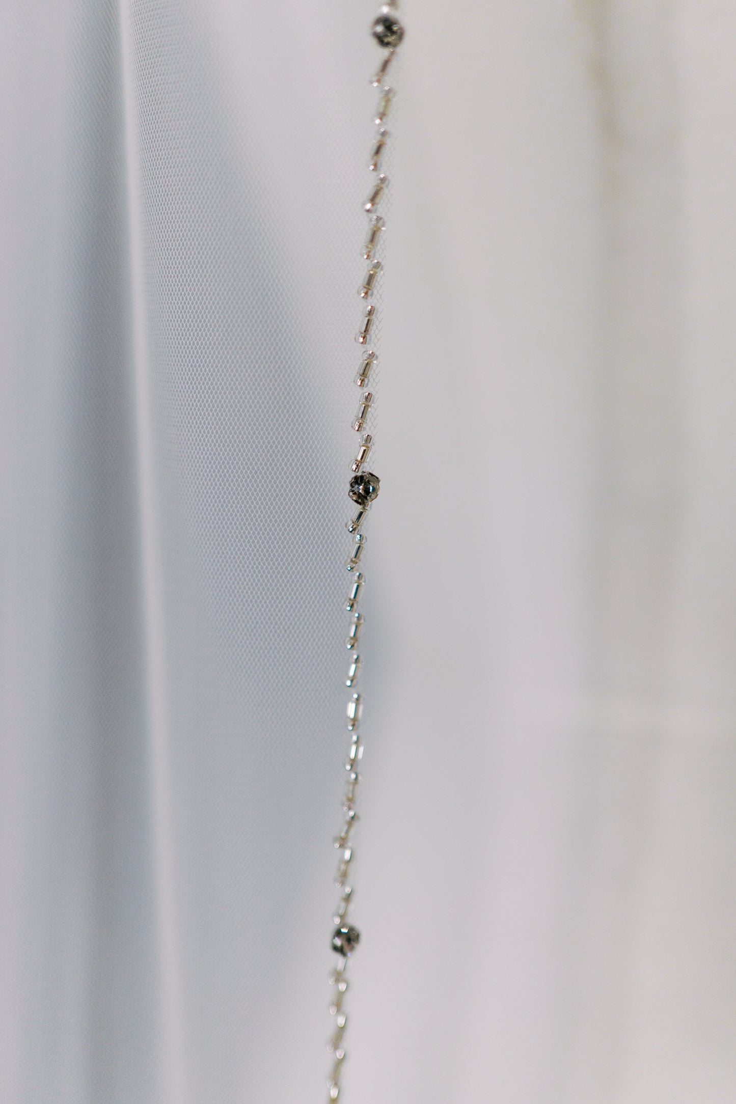 Marina Beaded Edge Veil with Comb