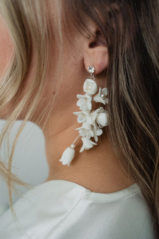 Serenella Porcelain Earrings