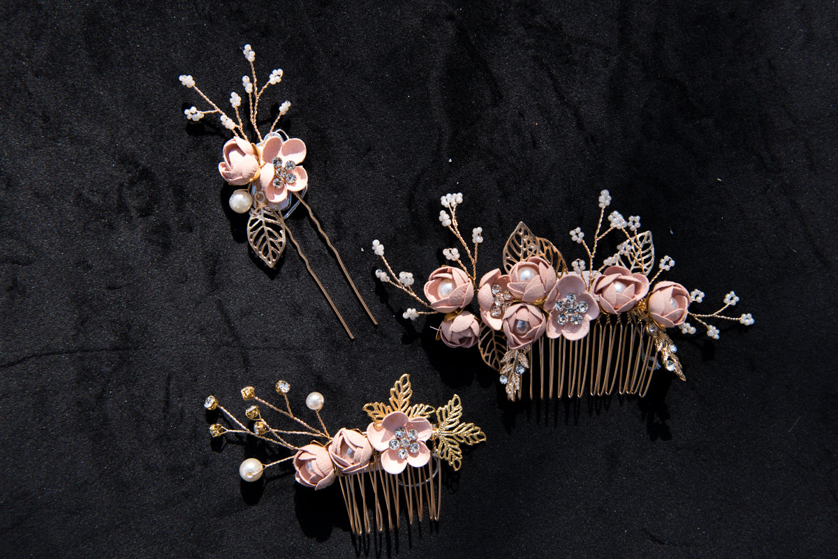 Hair accessories for brides. Bridal hair and wedding accessories.