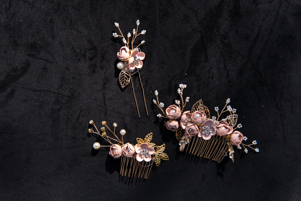Hair accessories for brides. Bridal hair and wedding accessories.