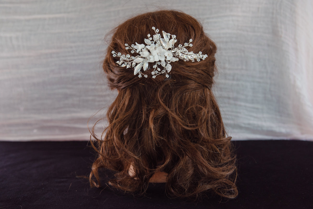 Wedding and bridal hair accessories. Canadian bridal and wedding accessories.