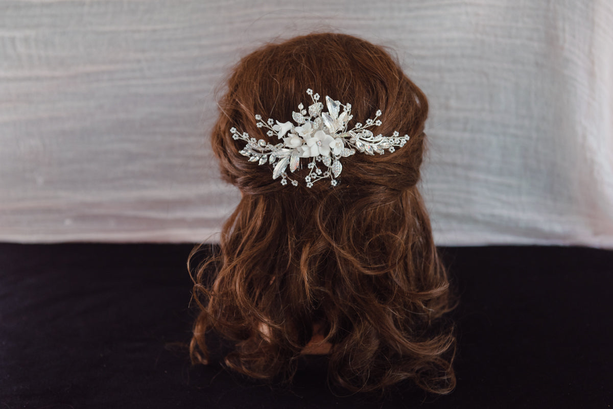 Wedding and bridal hair accessories. Canadian bridal and wedding accessories.