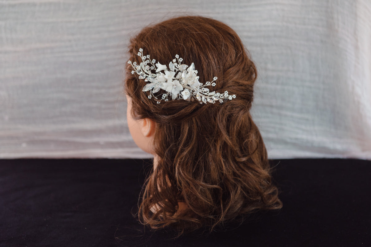 Wedding and bridal hair accessories. Canadian bridal and wedding accessories.