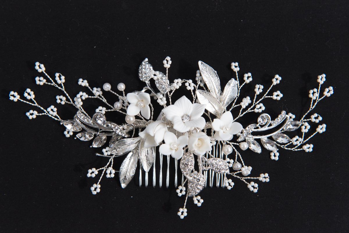 Wedding and bridal hair accessories. Canadian bridal and wedding accessories.