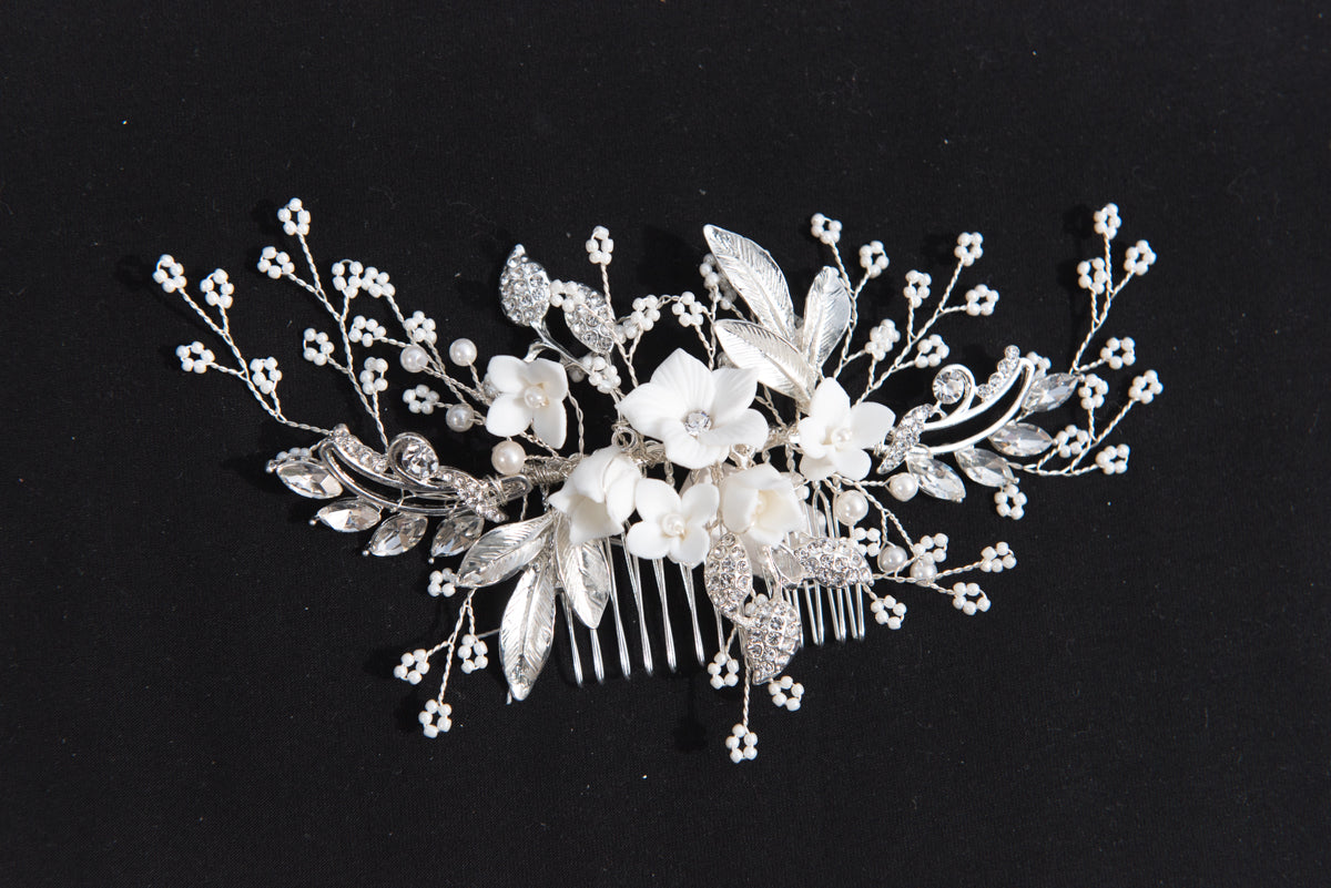 Wedding and bridal hair accessories. Canadian bridal and wedding accessories.