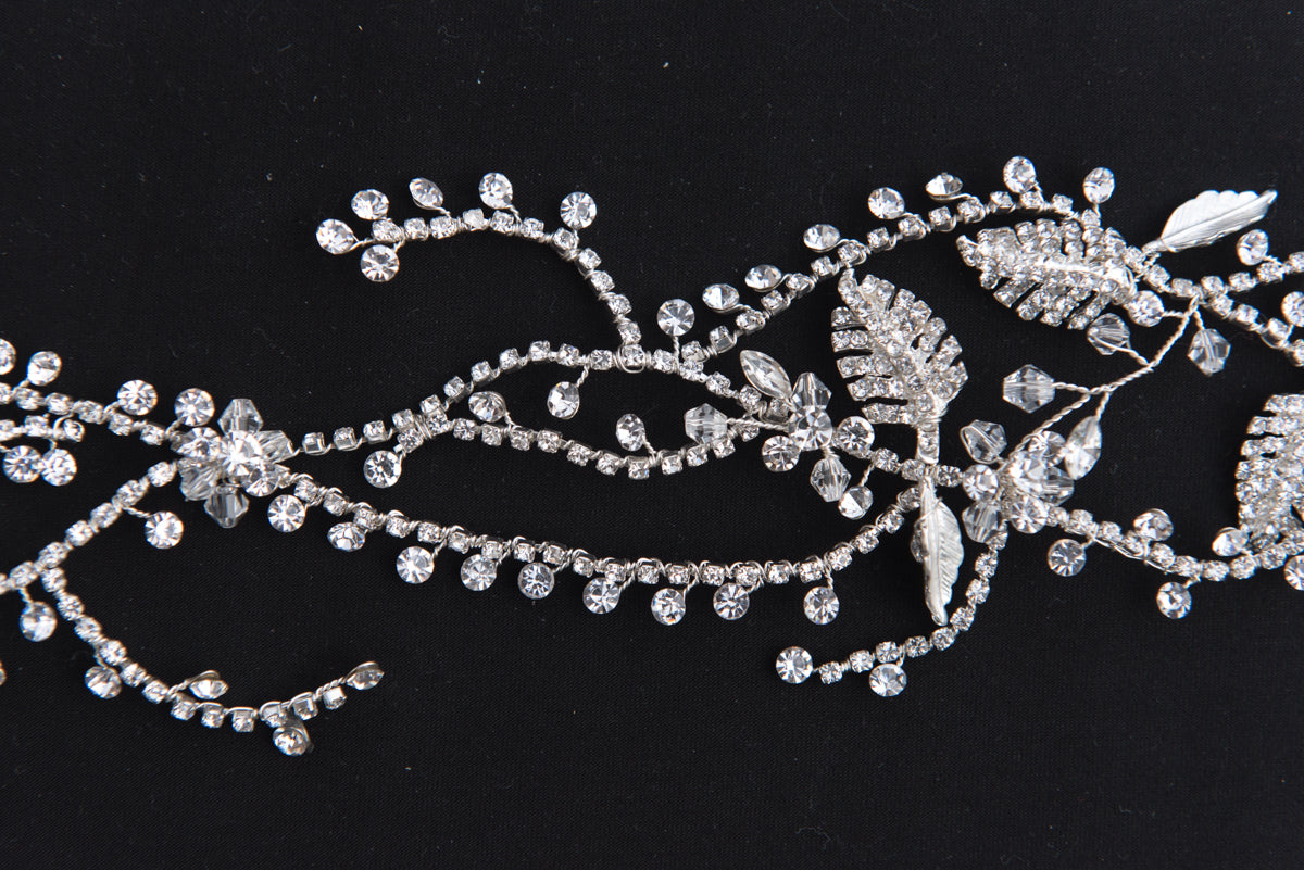 Canadian wedding accessories. Bridal sashes and belt accessories.