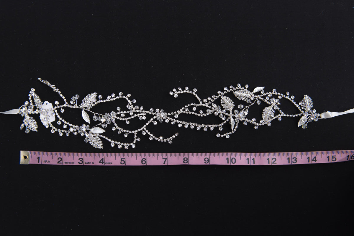 Canadian wedding accessories. Bridal sashes and belt accessories.