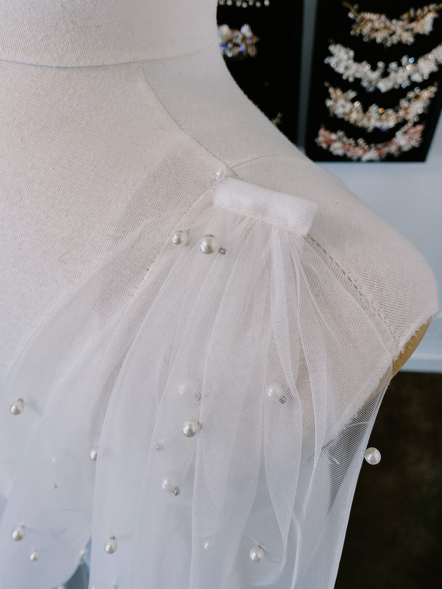 Briar Pearl Studded Cape