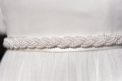 Canadian wedding accessories. Bridal sashes and belt accessories.