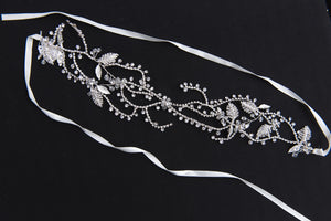 Canadian wedding accessories. Bridal sashes and belt accessories.