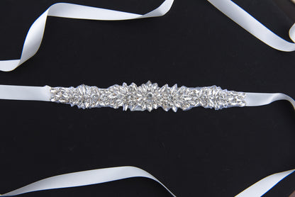 Canadian wedding accessories. Bridal sashes and belt accessories.