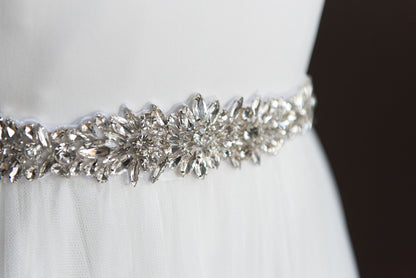 Canadian wedding accessories. Bridal sashes and belt accessories.