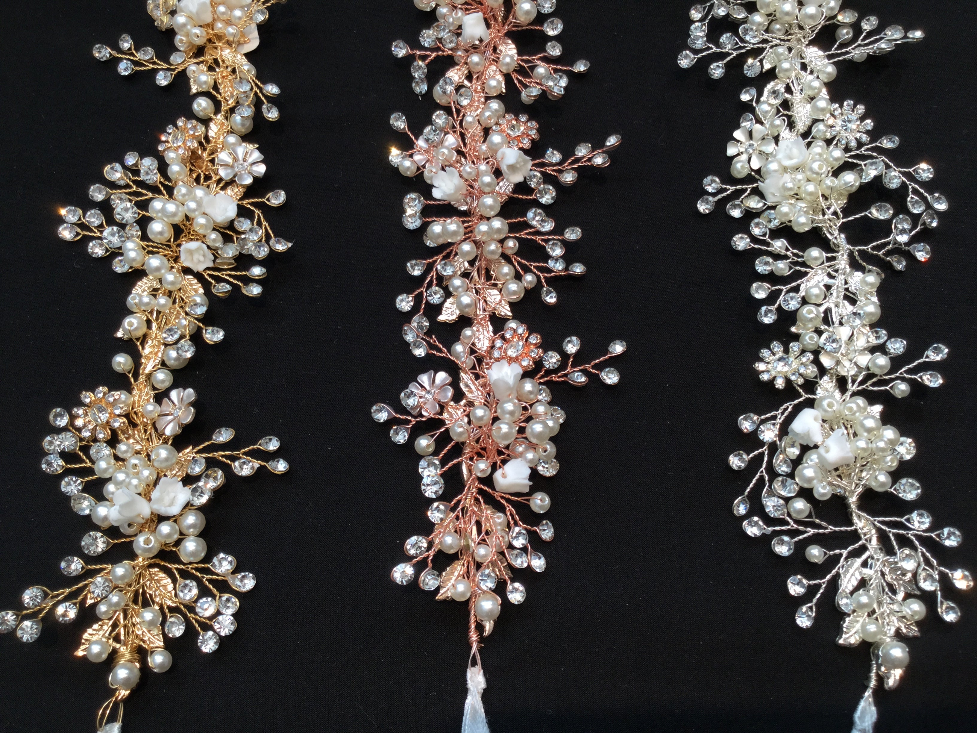 Bridal Accessories Canada. Hair Accessories and Bridal Belts