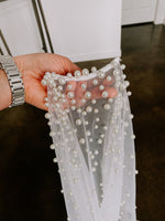 Veil XXVI (cascading pearl)